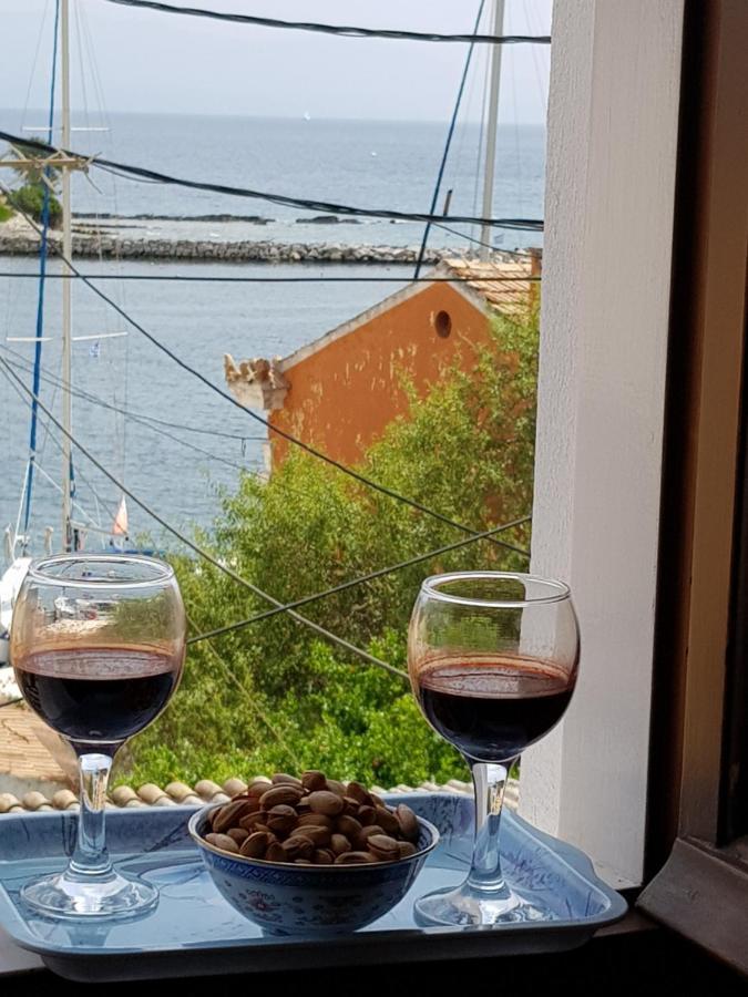 Sotiris Sea View Leilighet Gaios Eksteriør bilde