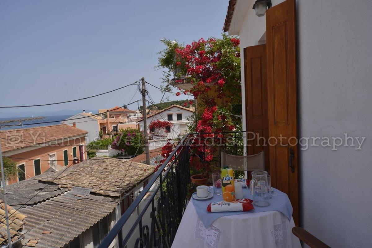Sotiris Sea View Leilighet Gaios Eksteriør bilde